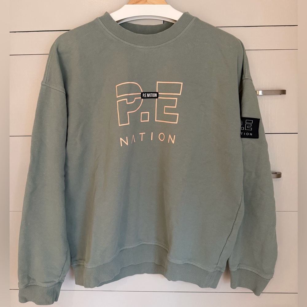 P.E Nation Women Sage Crewneck Sweater, Size M